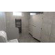 Zestaw 2 kabin sanitarnych narożnych WC z płyty HPL
